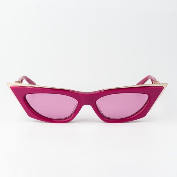 Valentino Women Sunglasses Pink Gold Cat Eye V - GOLDCUT - I VLS-113C-55 main image 12